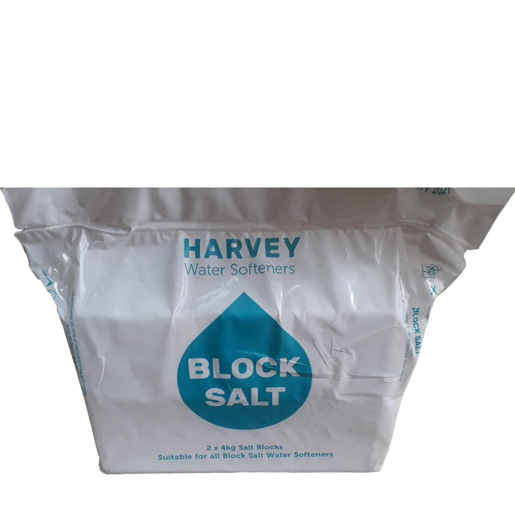 HARVEY SALT BLOCKS 8KG BLOCK SALT FOR WATER SOFTENERS FREE EXPRESS DELIVERY 